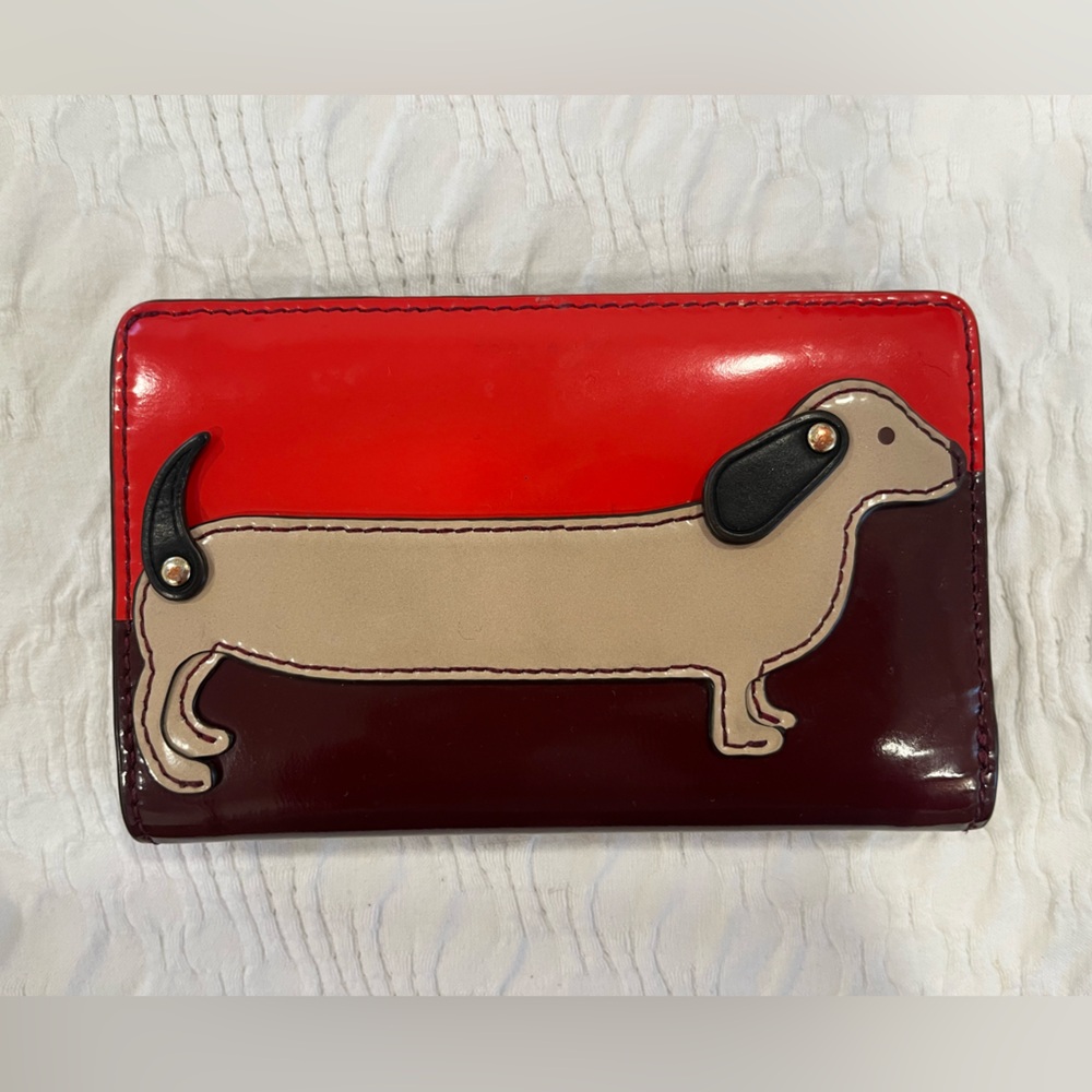 Tory Burch Weiner Dog Dachshund Wallet